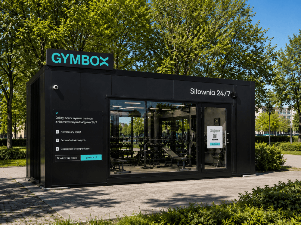 GymBox z zewnątrz