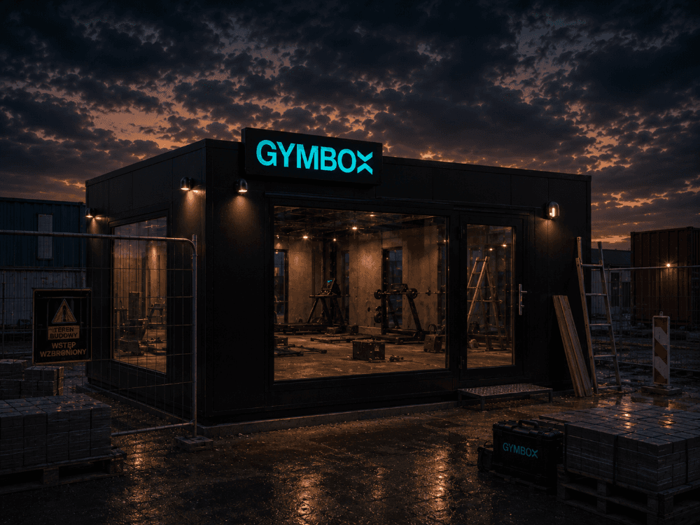 GymBox Rybnik - obiekt w budowie